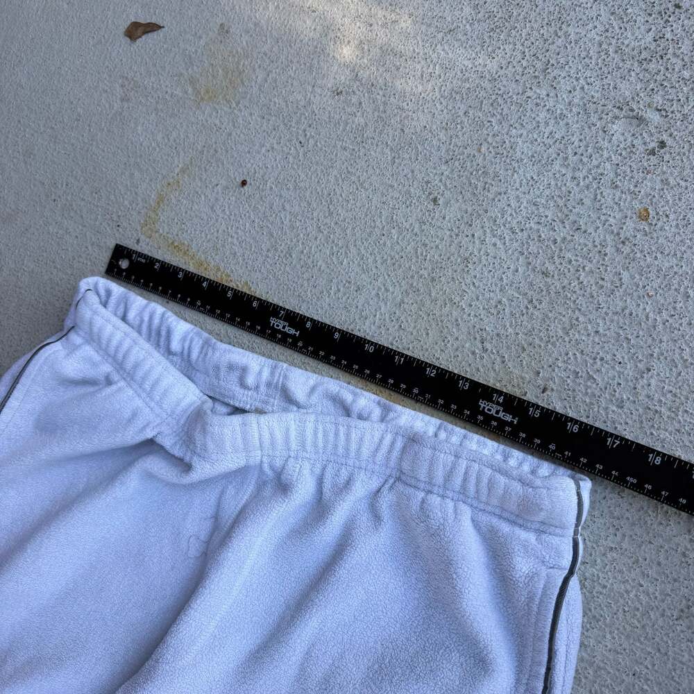 Vintage Nike Fleece Baggy Sweatpants with Ankle Zippers - Picture 5 of 5